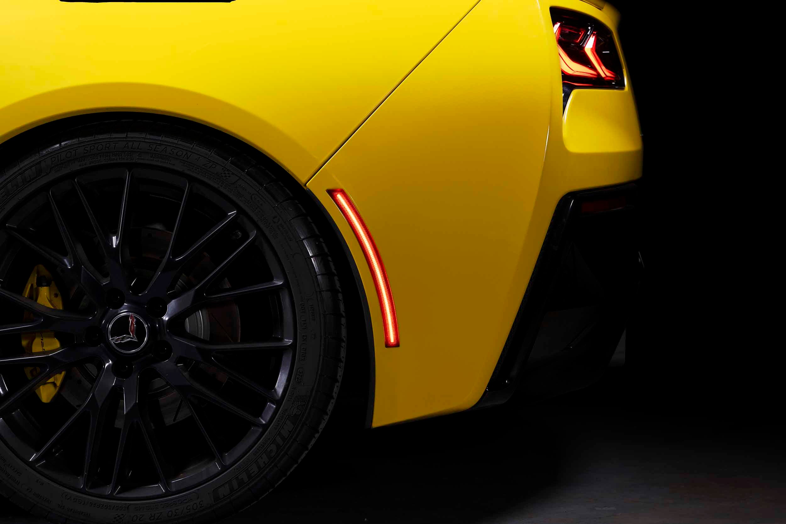 XB LED Side Markers: Corvette C7 (Rear / Red / Set)
