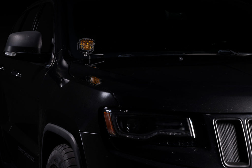 Ditch Light Brackets: Jeep Grand Cherokee (11-22) / Durango (11-24 / Set)