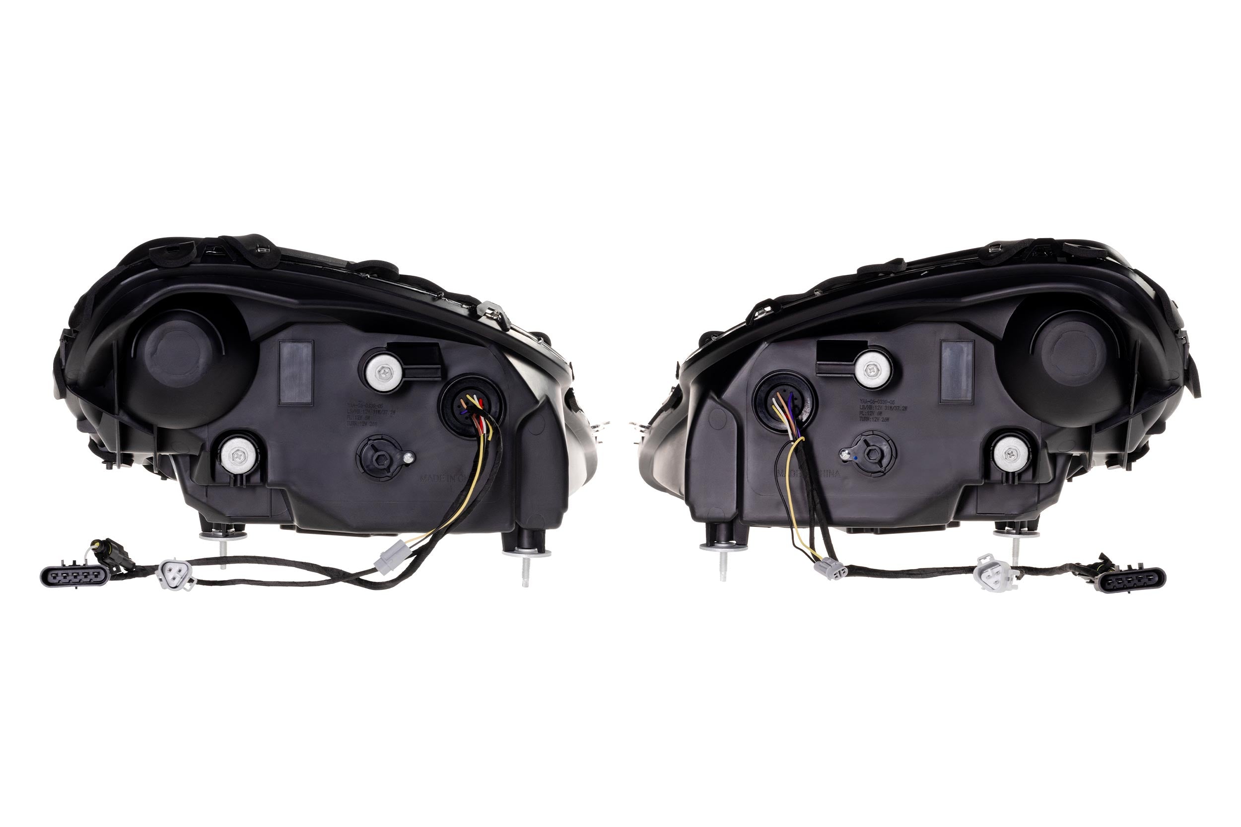 XB LED Headlights: Corvette C6 (05-13 / Gen II / Set)