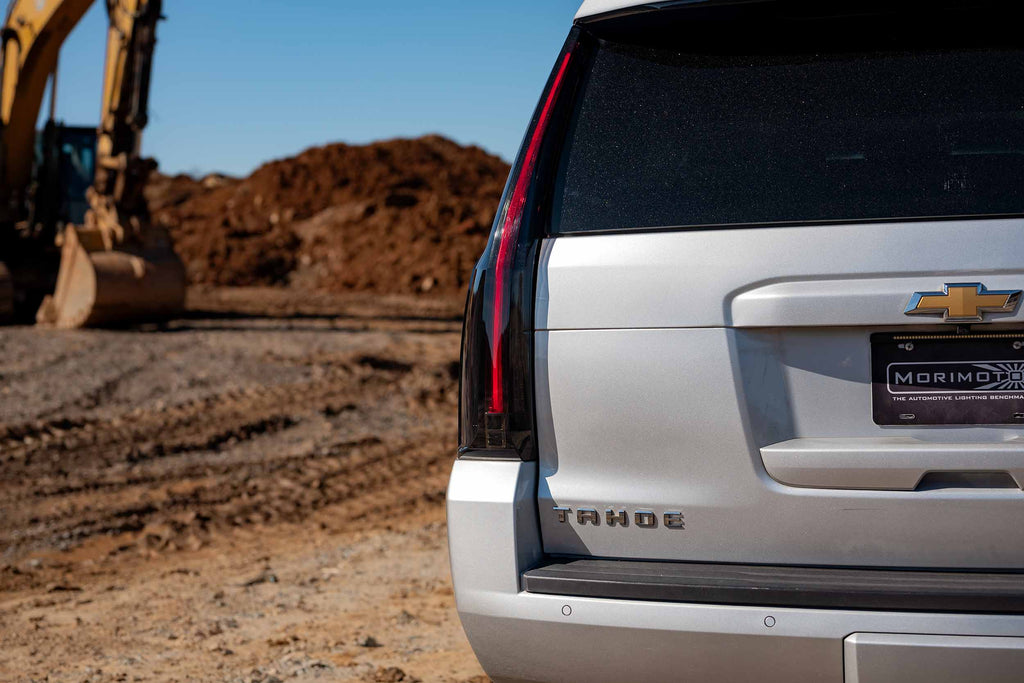 XB LED Tail Lights: Chevrolet Tahoe / Suburban (15-20 / Smoked Lens / Set)