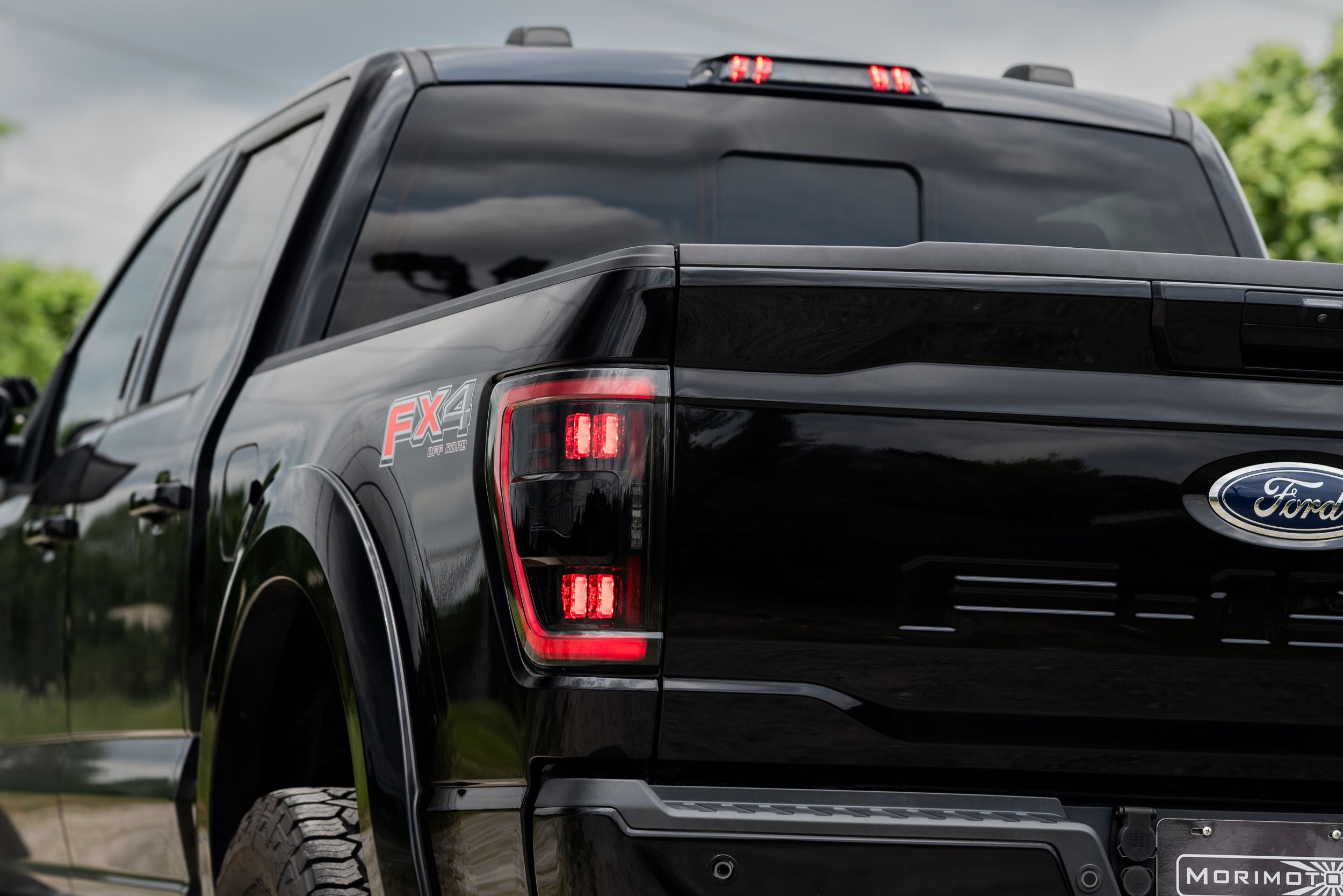 XB LED Tail Lights: Ford F-150 (21-23 / Smoked Lens / Set)