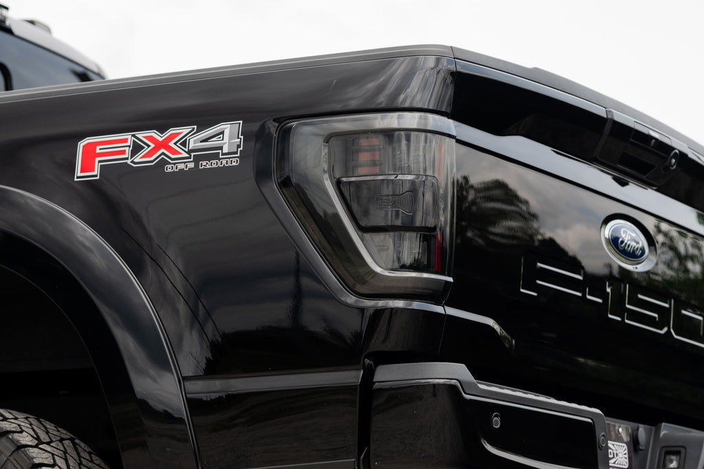 XB LED Tail Lights: Ford F-150 (21-23 / Smoked Lens / Set)