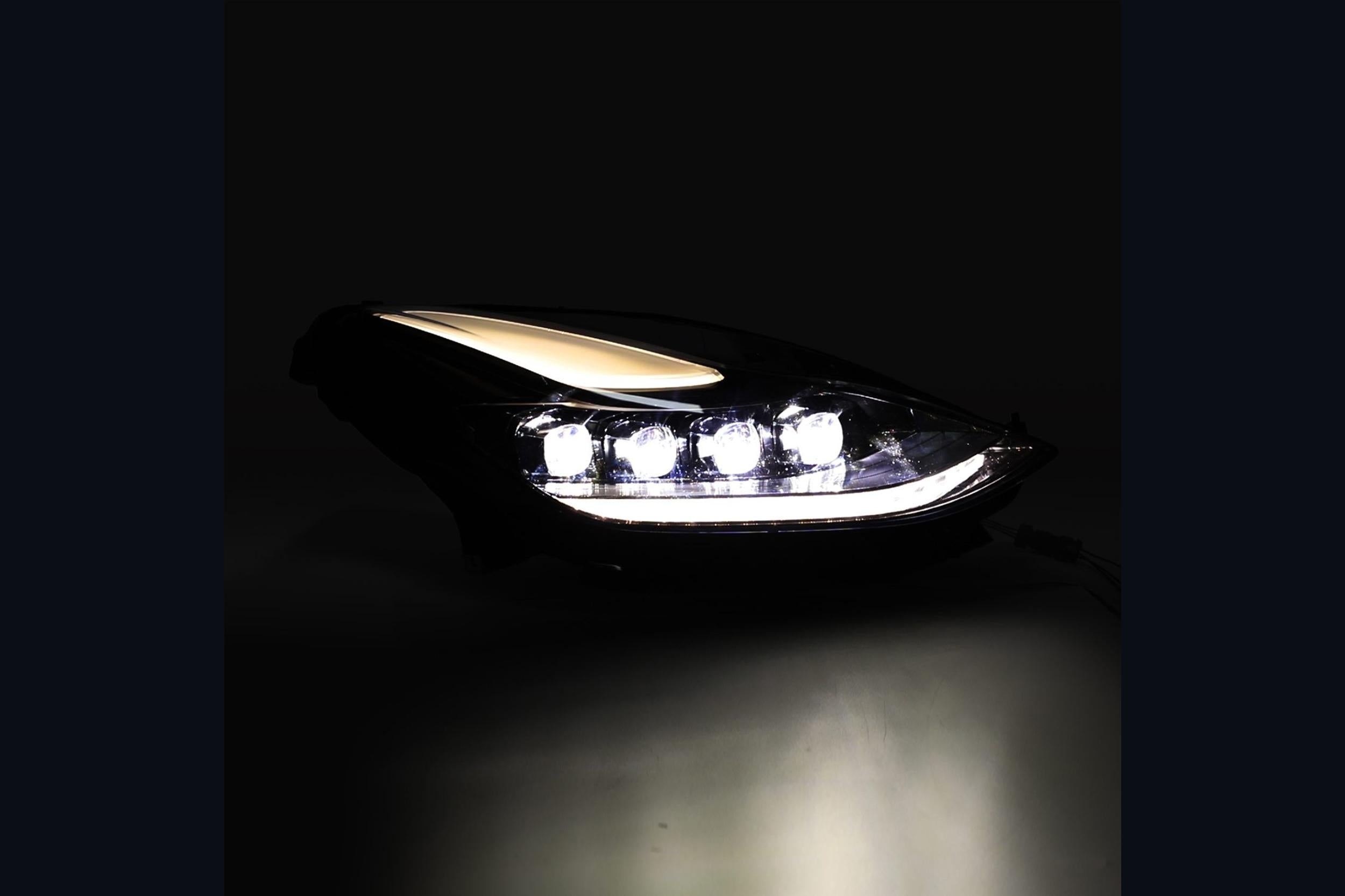 ARex Nova LED Headlights: Tesla Model 3/Y - Alpha-Black (Set)