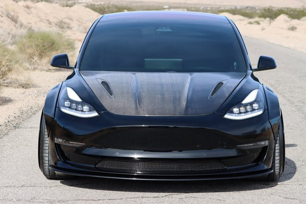 ARex Nova LED Headlights: Tesla Model 3/Y - Alpha-Black (Set)