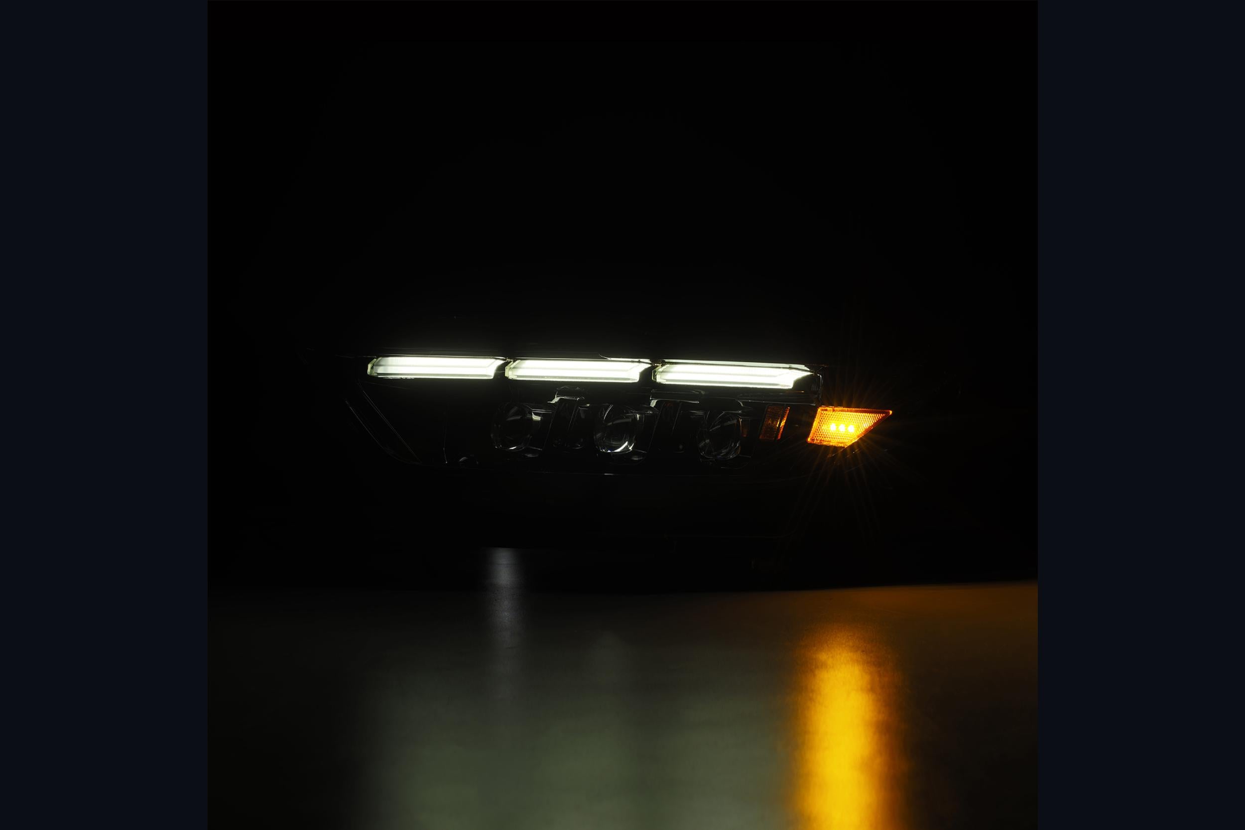 ARex Nova Mk2 LED Headlights: 15-17 Mustang / 18-20 Shelby - Alpha-Black (Set)