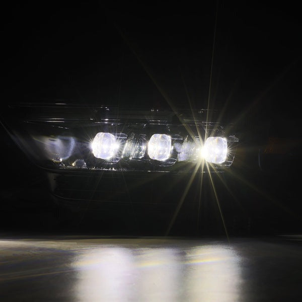 ARex Nova Mk2 LED Headlights: 15-17 Mustang / 18-20 Shelby - Alpha-Black (Set)