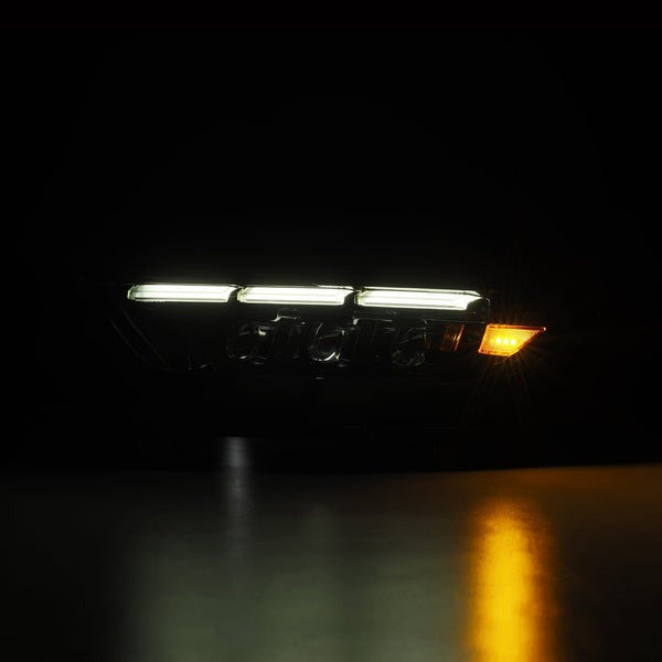 ARex Nova Mk2 LED Headlights: 15-17 Mustang / 18-20 Shelby - Alpha-Black (Set)