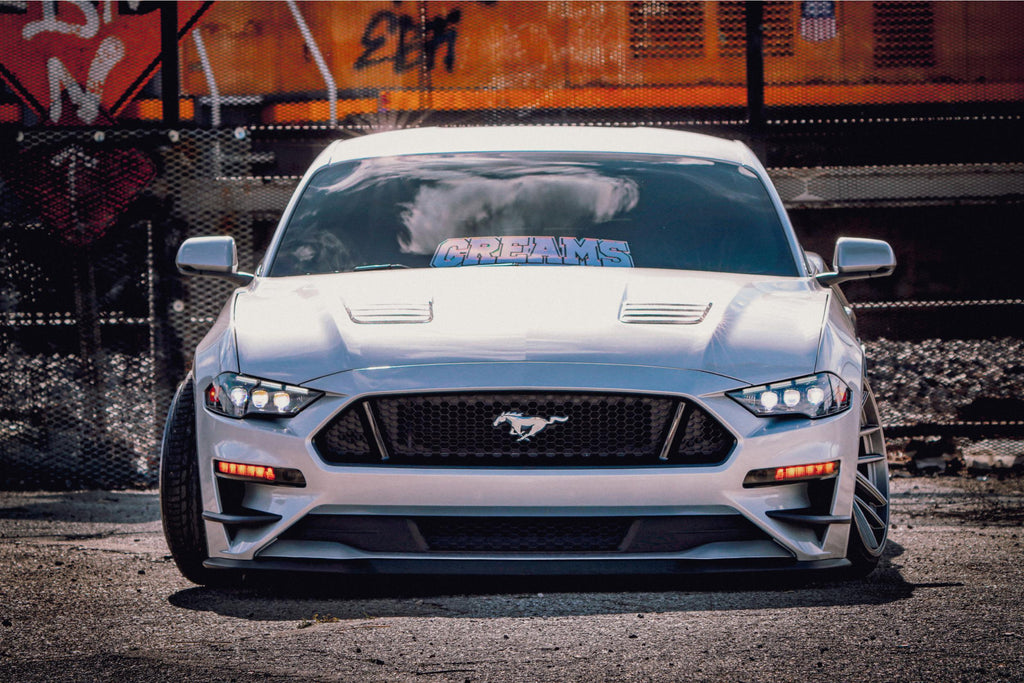 ARex Nova Mk2 LED Headlights: 18-23 Mustang - Alpha-Black (Set)