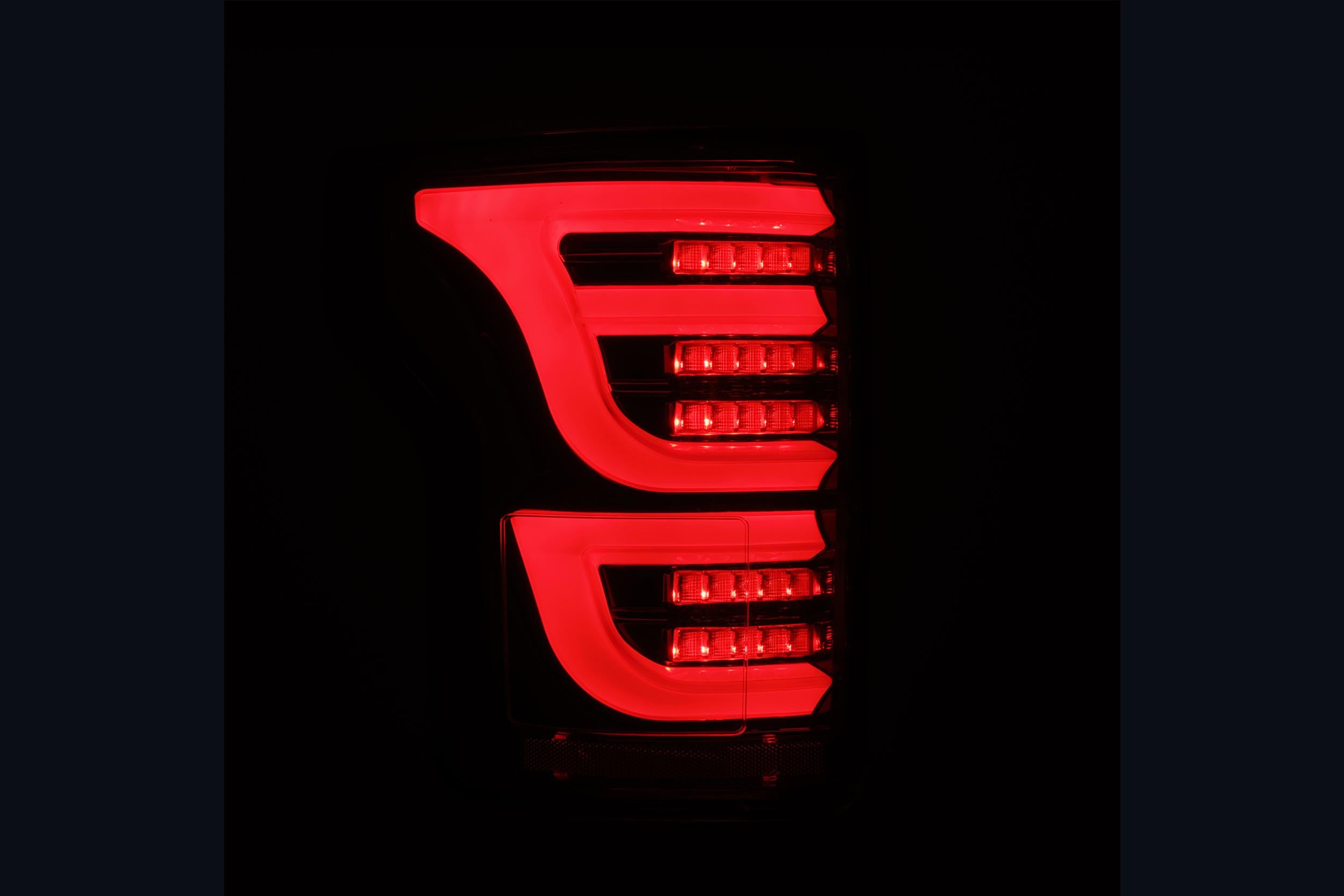 ARex Luxx LED Tail Lights: Ford F-150 (15-20) - Alpha-Black (Set)
