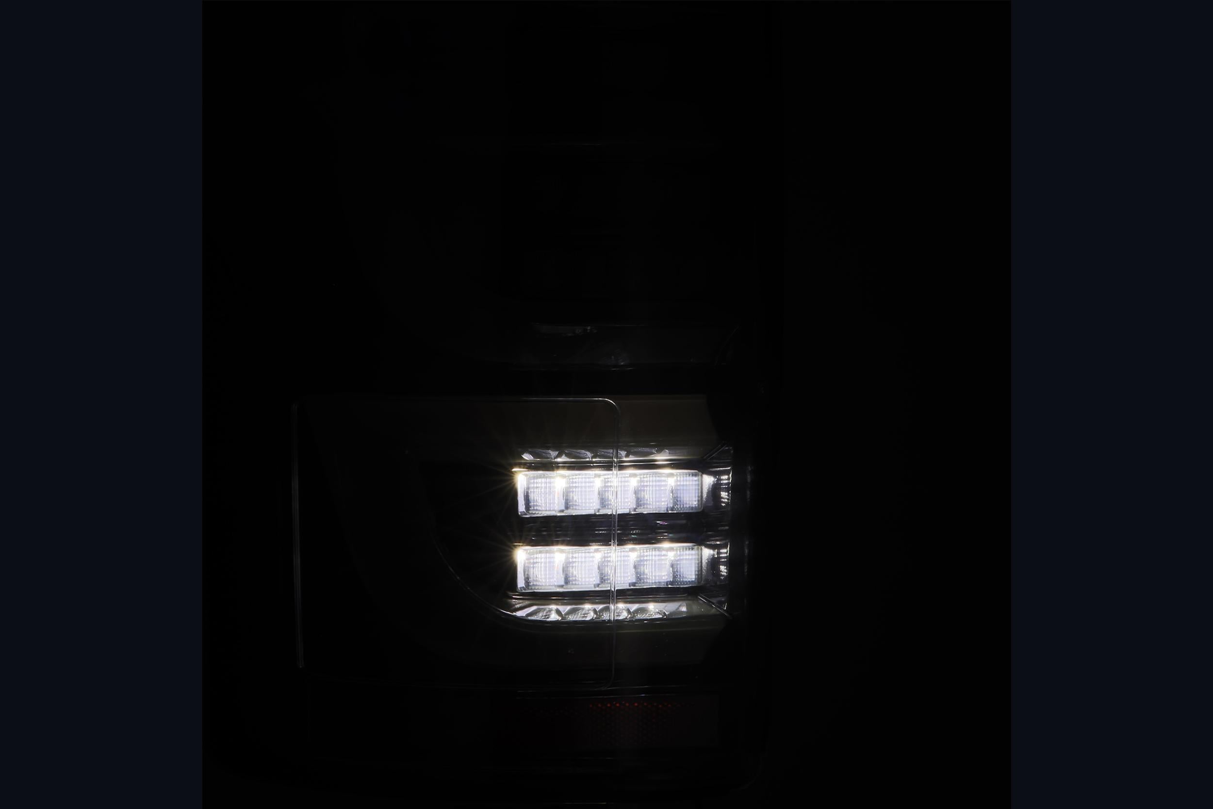ARex Luxx LED Tail Lights: Ford F-150 (15-20) - Alpha-Black (Set)