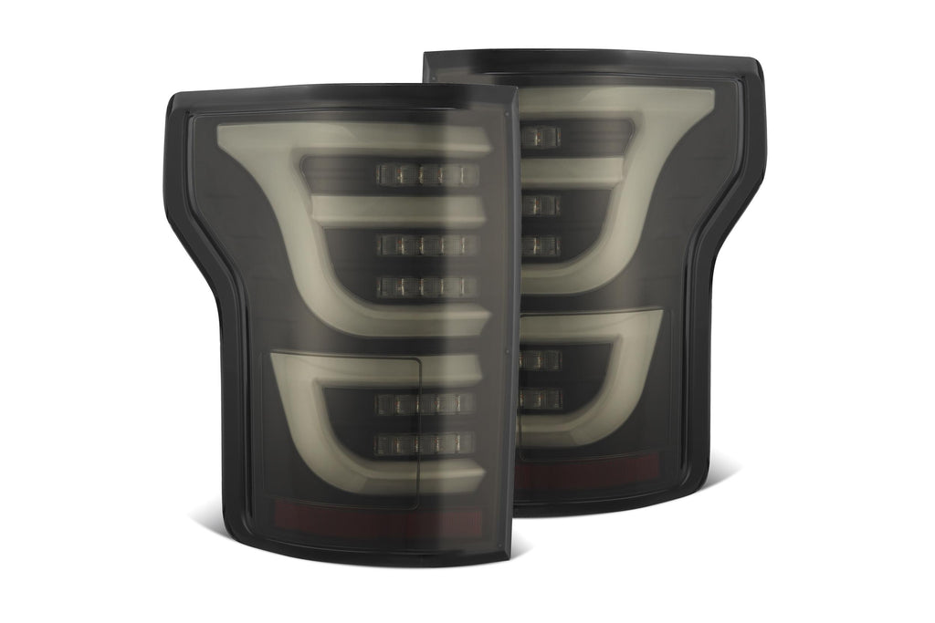 ARex Luxx LED Tail Lights: Ford F-150 (15-20) - Black (Set)