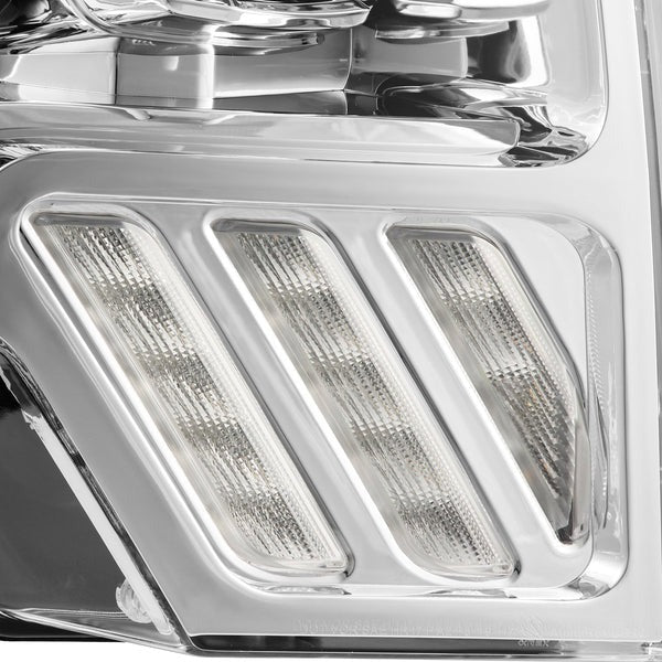 AlphaRex LUXX-Series MKII (09-14) Ford F-150 LED Headlights - Chrome