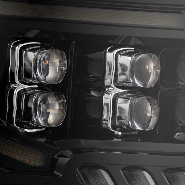 AlphaRex NOVA-Series MKII (09-14) Ford F-150 LED Headlights - Alpha-Black