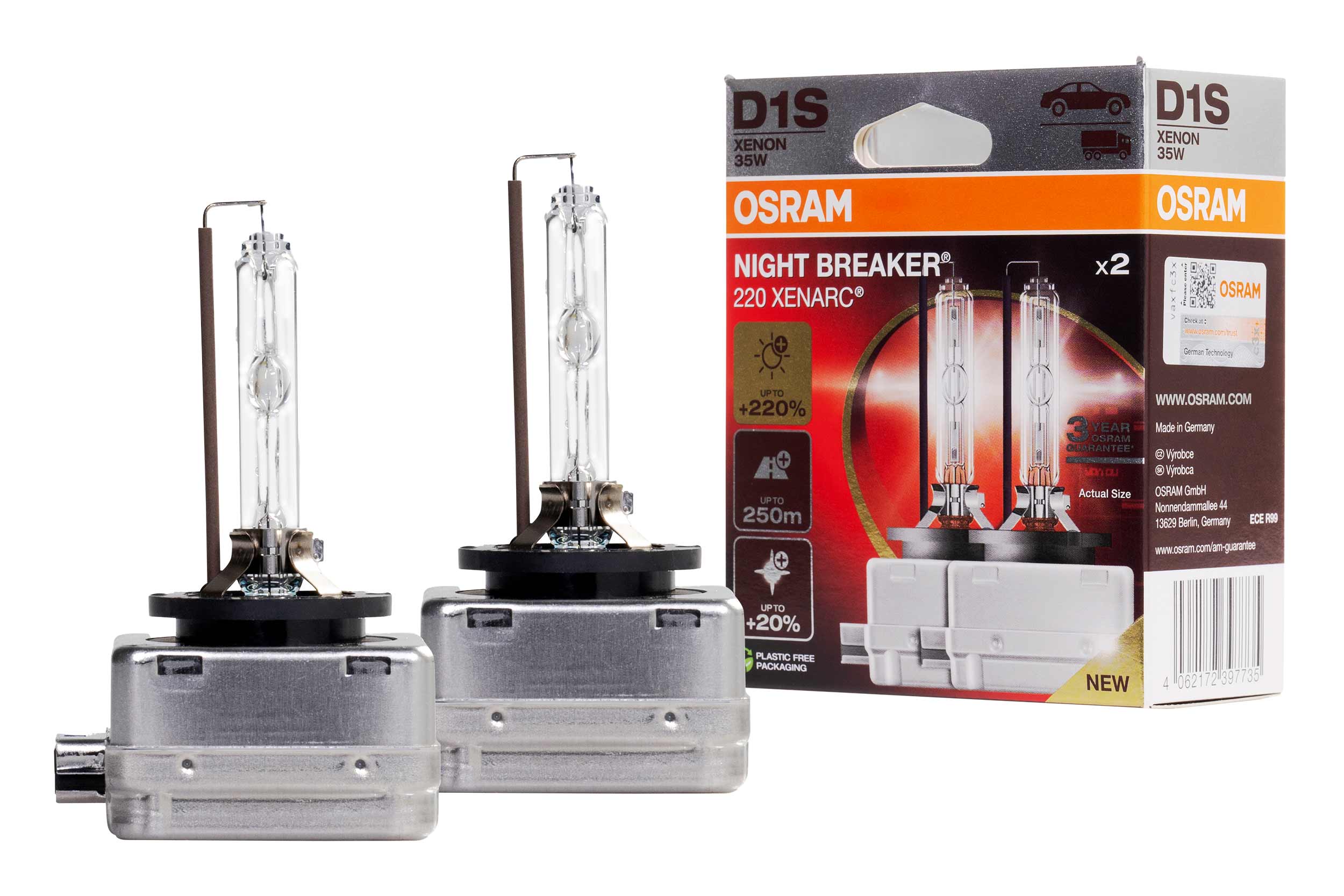 D1S: Osram 66140XN2 (4200K / Set)
