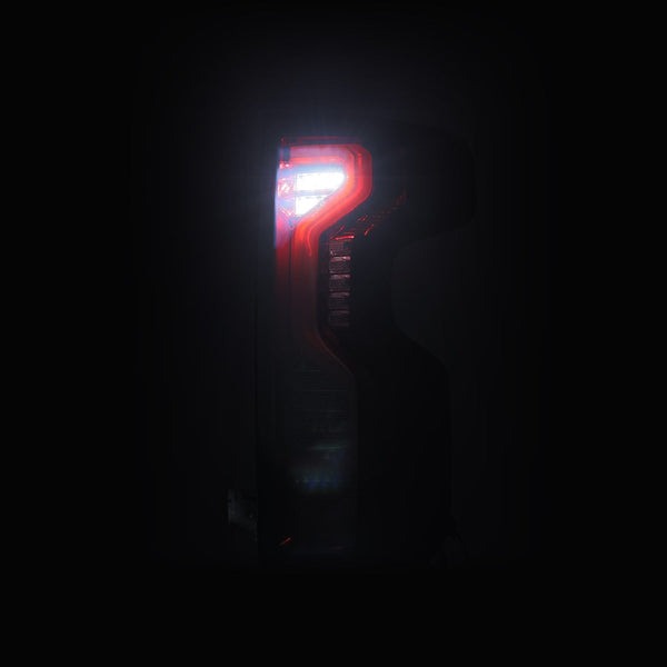 AlphaRex (PRO-Series) 2019-2022 Chevrolet Silverado 1500 LED Tail Lights - Red Smoke