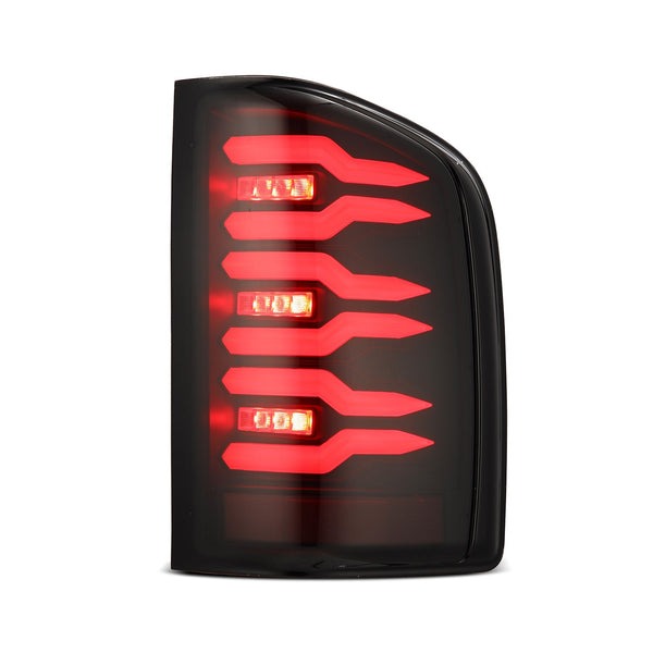 AlphaRex (LUXX-Series) 2007-2013 Chevrolet Silverado LED Tail Lights - Black