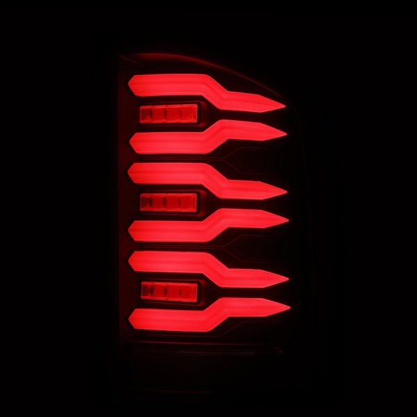 AlphaRex (LUXX-Series) 2007-2013 Chevrolet Silverado LED Tail Lights - Black