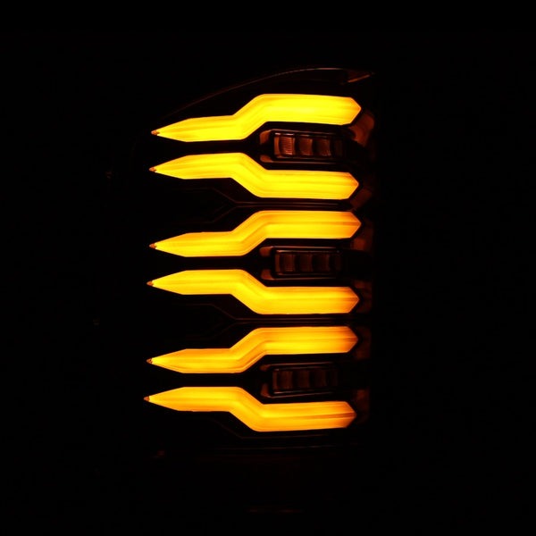 AlphaRex (LUXX-Series) 2007-2013 Chevrolet Silverado LED Tail Lights - Black