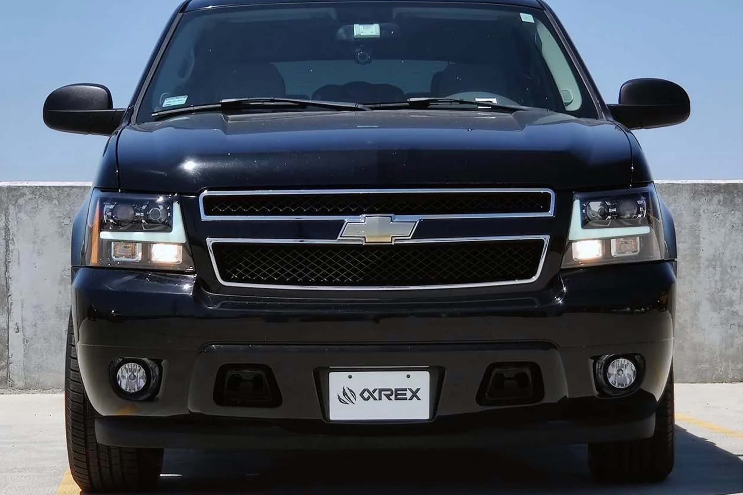 AlphaRex (PRO-Series) 2007-2014 Chevy Tahoe G2 Halogen Projector Headlights - Black