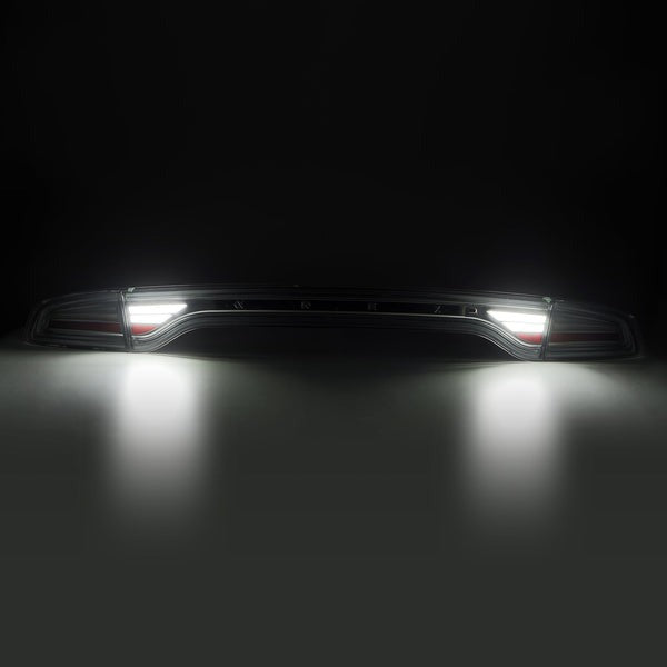 AlphaRex (NOVA-Series) 2015-2023 Dodge Charger Prismatic LED Tail Lights - Black