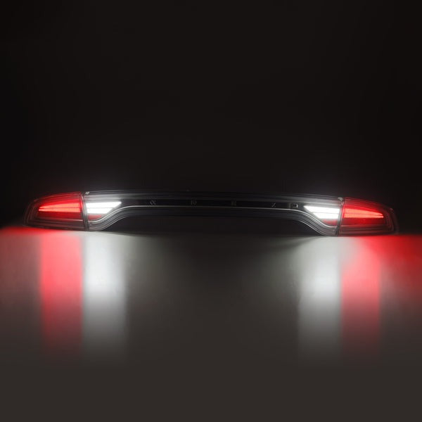 AlphaRex (NOVA-Series) 2015-2023 Dodge Charger Prismatic LED Tail Lights - Black