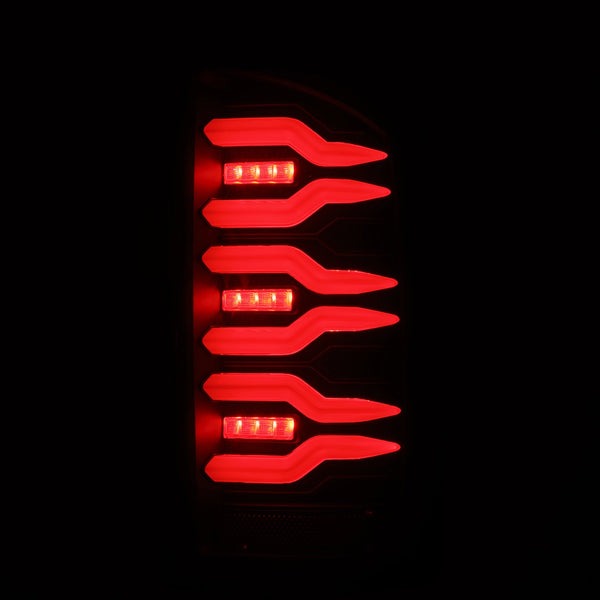 AlphaRex (LUXX-Series) 2007-2008 Dodge Ram LED Tail Lights - Black