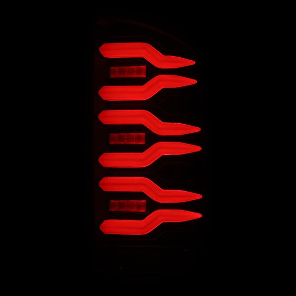 AlphaRex (LUXX-Series) 2007-2008 Dodge Ram LED Tail Lights - Black