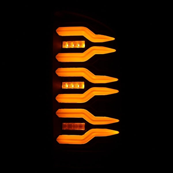 AlphaRex (LUXX-Series) 2007-2008 Dodge Ram LED Tail Lights - Black