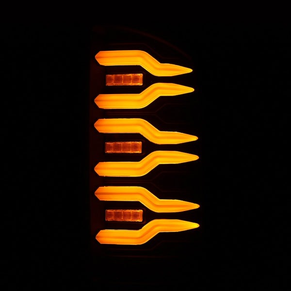 AlphaRex (LUXX-Series) 2007-2008 Dodge Ram LED Tail Lights - Black