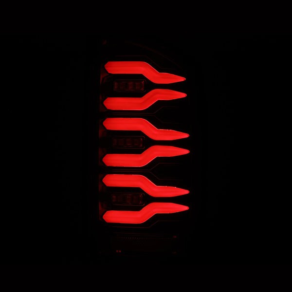 AlphaRex (LUXX-Series) 2007-2008 Dodge Ram LED Tail Lights - Alpha-Black