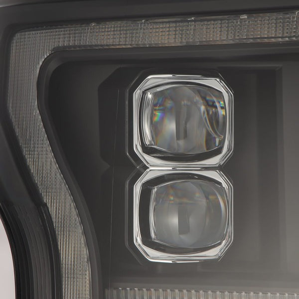 AlphaRex (Nova-Series) 2018-2020 Ford F150 (14th Gen MK2 Style) LED Projector Headlights Black