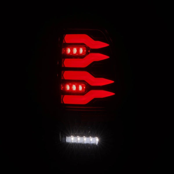 AlphaRex (LUXX-Series) 1997-2003 Ford F150 / 1999-2016 Super Duty LED Tail Lights - Alpha-Black