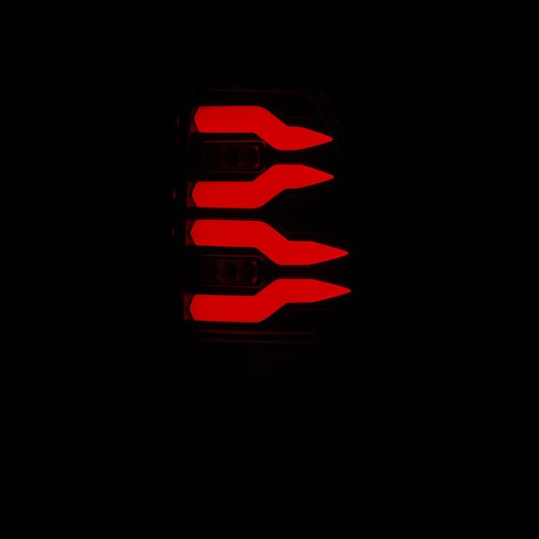 AlphaRex (LUXX-Series) 1997-2003 Ford F150 / 1999-2016 Super Duty LED Tail Lights - Alpha-Black