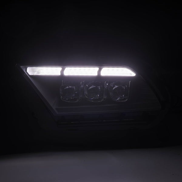 AlphaRex (NOVA-Series) 2010-2012 Ford Mustang Projector Headlights - Alpha-Black