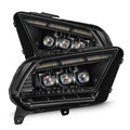 AlphaRex (NOVA-Series) 2013-2014 Ford Mustang Projector Headlights - Alpha-Black