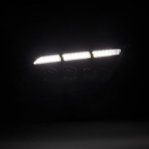 AlphaRex (NOVA-Series) 2013-2014 Ford Mustang Projector Headlights - Alpha-Black