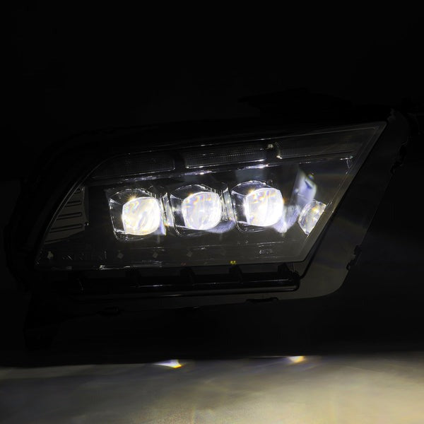 AlphaRex (NOVA-Series) 2013-2014 Ford Mustang Projector Headlights - Alpha-Black