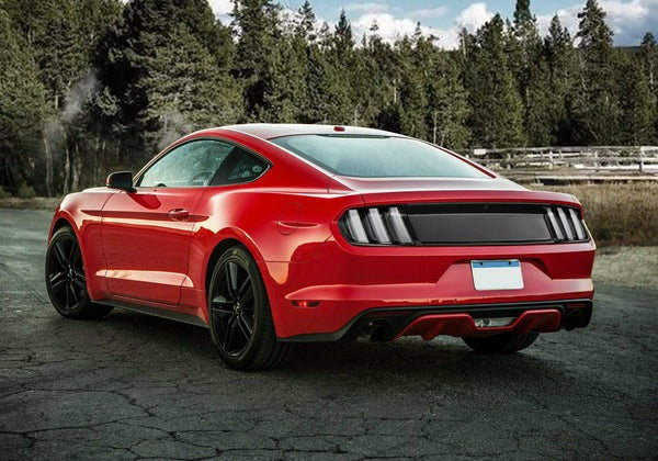 AlphaRex (NOVA-Series) 2015-2023 Ford Mustang Prismatic LED Tail Lights - Black Clear