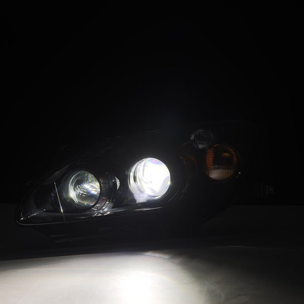 AlphaRex (LUXX-Series) 1999-2009 Honda S2000 AP1/AP2 LED Projector Headlights - Alpha-Black