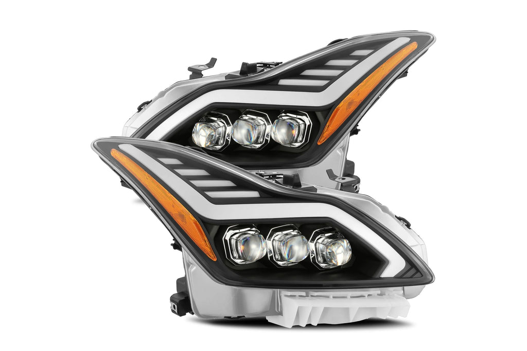 ARex Nova G2 LED Headlights: Infiniti G37 / Q60 (08-15) - Jet Black (Set)
