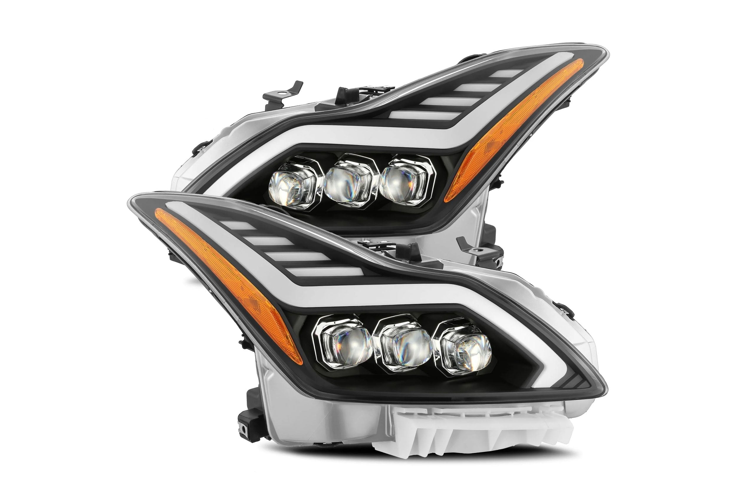ARex Nova G2 LED Headlights: Infiniti G37 / Q60 (08-15) - Jet Black (Set)