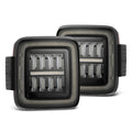 AlphaRex (NOVA-Series) 2018-2023 Jeep Wrangler JL Prismatic LED Tail Lights - Alpha-Black