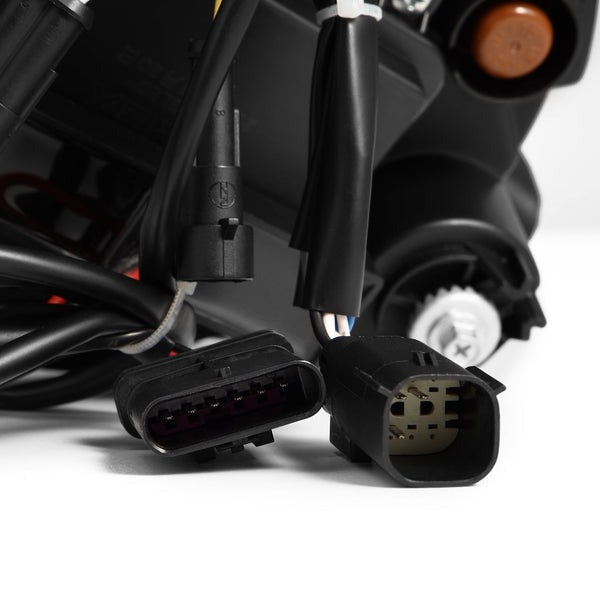 AlphaRex (NOVA-Series) 2018-2023 Jeep Wrangler JL/Gladiator JT Projector Headlights - Alpha-Black