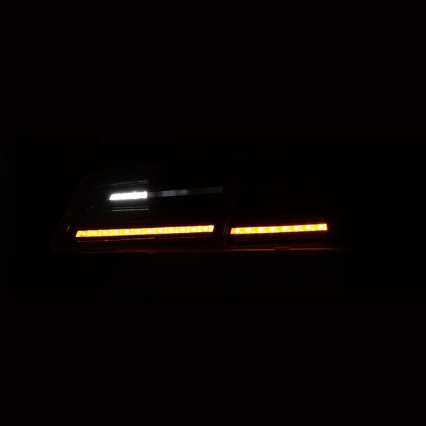 AlphaRex (LUXX-Series) 2012-2021 Tesla Model S LED Tail Lights - Black Red