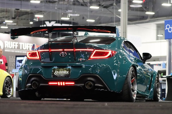 AlphaRex (LUXX-Series) 2022-2024 Toyota GR86/Subaru BRZ LED Tail Lights - Alpha-Black