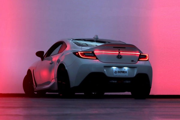 AlphaRex (LUXX-Series) 2022-2024 Toyota GR86/Subaru BRZ LED Tail Lights Center Piece - Smoke