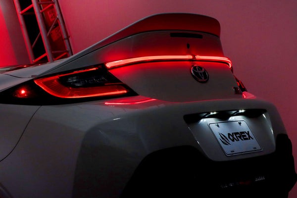 AlphaRex (LUXX-Series) 2022-2024 Toyota GR86/Subaru BRZ LED Tail Lights Center Piece - Smoke