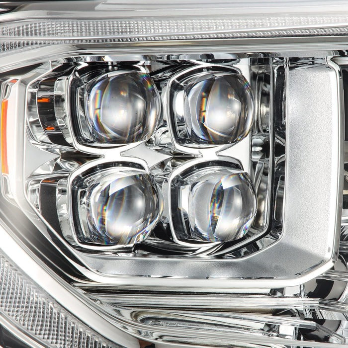 AlphaRex (Nova-Series) (14-21) Toyota Tundra LED Projector Headlights - Chrome
