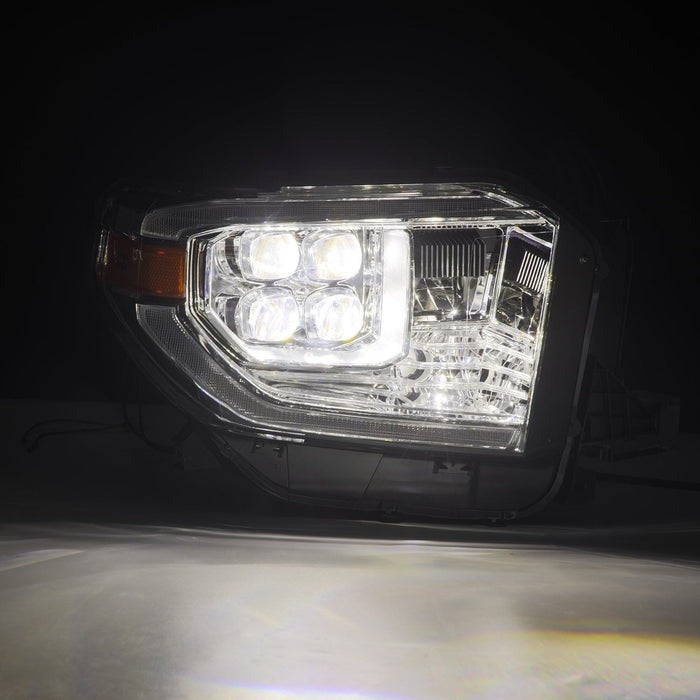 AlphaRex (Nova-Series) (14-21) Toyota Tundra LED Projector Headlights - Chrome