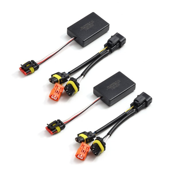 AlphaRex Headlights Converters for 16-21 Honda Civic w/ Stock LED Headlights